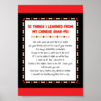 Funny Things I Learned From My Chinese Shar-Pei Posters