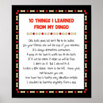 Funny Things I Learned From My Dingo Print