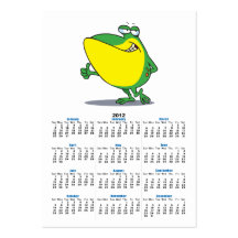 funny thumbs up frog froggy cartoon business card