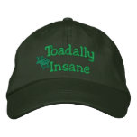 Funny Toad Embroidered Hat