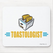 Funny Toast Mouse Pads