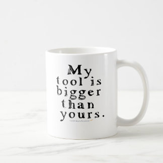 Funny Tool Lovers Big Tool Woodturning Woodworking Coffee Mug