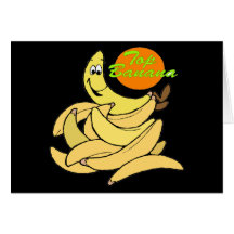 Funny Top Banana T-shirts Gifts Cards
