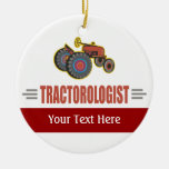 Funny Tractor Ornament