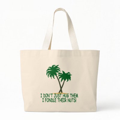 Funny tree hugger bag by Femfatal
