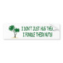 Funny tree hugger
