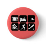 Funny triathlon pins