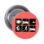 Funny triathlon pins