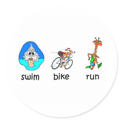 Funny triathlon by runnersboutique