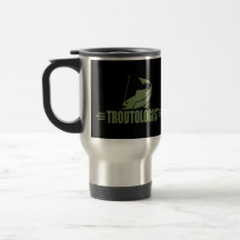 Funny Trout Fishing Coffee Mug