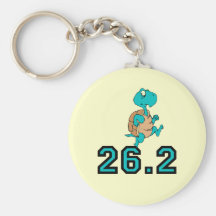 Funny turtle marathon keychains