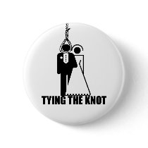 Funny, "Tying the knot" wedding design