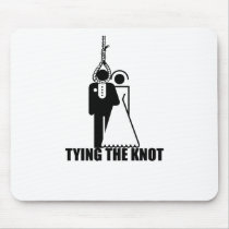 Funny, "Tying the knot" wedding design