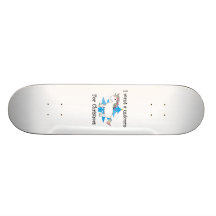 Funny unicorn christmas gift skate board decks