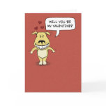 Funny Valentine's Day card: Hump your leg