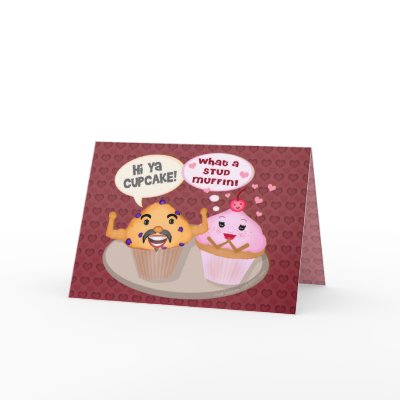 Funny Valentine's Day Greeting Card by jamiecreates1