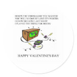 funny valentine's day poem sticker