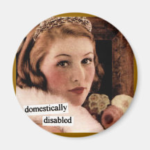 FUNNY VINTAGE MAGNET