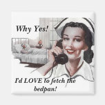 Funny Vintage Nurse Fridge Magnets