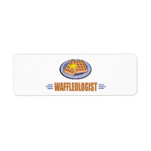 Funny Waffle Labels