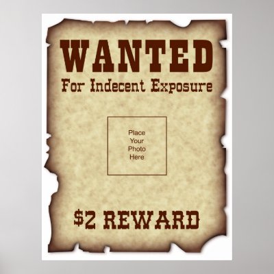 Funny Wanted Poster by pdffun