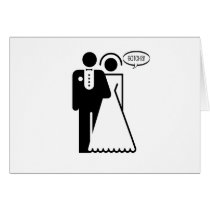 Funny, "wedding Couple" Gotcha! design