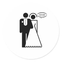 Funny, "wedding Couple" Gotcha! design