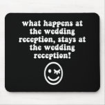Funny wedding reception
