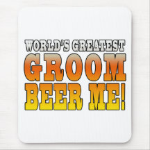 Funny Weddings Parties : Worlds Greatest Groom Mouse Pad