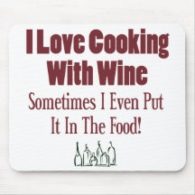 Funny Wine Design Mousepad
