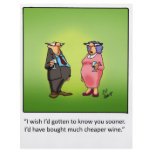 Funny Wine Gift! Flyer Design