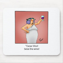 Funny Wine Gift! Mousepad