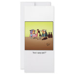 Funny Wine Gift! rack cards