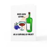 Funny wine humour saying