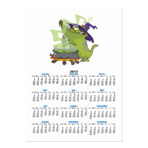 funny witch gator cooking cauldron business card