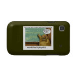 Funny Woodchuck Physics Samsung Galaxy S phone wit Samsung Galaxy S Case