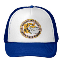 Funny Year of The Tiger 2010 Gift Mesh Hat