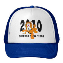Funny Year of The Tiger 2010 Gift Mesh Hat