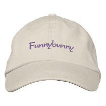 Funnybunny Embroidered Baseball Cap