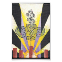 Fur De Lis Tree Photo Print