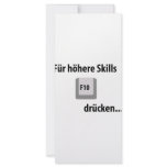 Für höhere Skills F 10 drücken counter strike icon Custom Rack Card