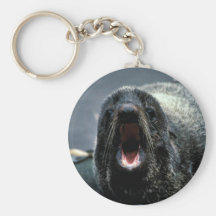 Fur Seal Portrait Keychains
