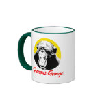 Furious George T-shirt Coffee Mugs
