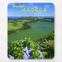 Furnas Lake, Azores Mousepads