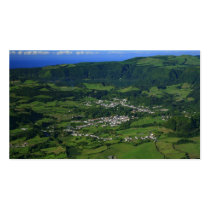 Furnas Valley, Azores - pocket calendar Business Card
