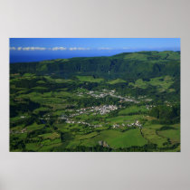 Furnas Valley - Azores Poster