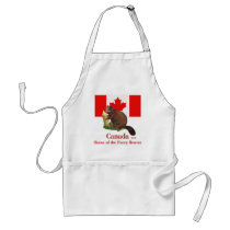 Furry Beaver Apron