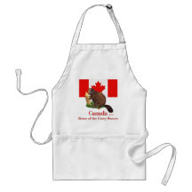 Furry Beaver Apron