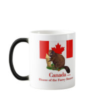 Furry Beaver Mugs