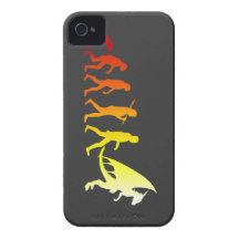 Furry evolution iPhone 4 cover